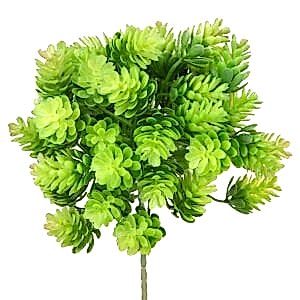Yapay Kaktüs Sukulent, Kızıl Yeşil - 20 cm