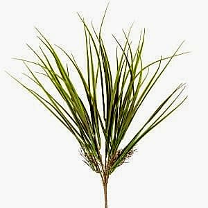 Yapay Saz Demet, Kızıl/Yeşil - 50 cm