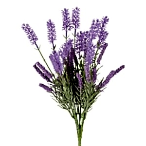 Yapay Bitki, Lavanta, Açık Mor - 40 cm