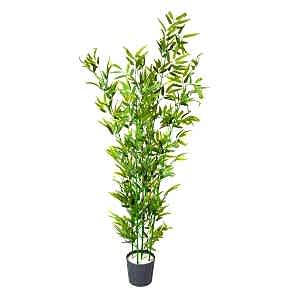 Yapay Bambu Ağacı, Yeşil, 5'li - 175 cm