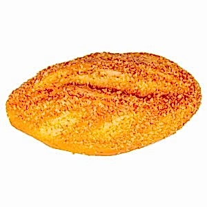 Yapay Ekmek, Oval, Kahverengi - 18x10x6 cm