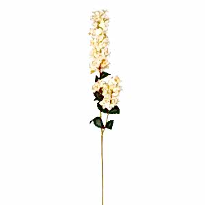 Yapay Ortanca, Salkım, Krem - 86 cm