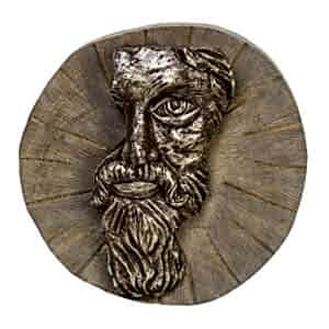 Duvar Dekoru, Mask - Sağ Surat, 24x10 cm