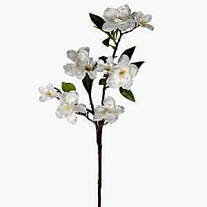 Yapay Çiçek, Kiraz Çiçeği, Beyaz - 70 cm