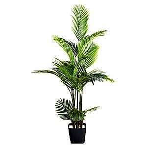 Yapay Palmiye Ağacı, Gerçek Dokulu, Yeşil - 16 Yapraklı, 160 cm