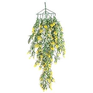 Yapay Sarmaşık, Nergis, Sarı - UV Korumalı, Dış Mekan Uyumlu, 80 cm