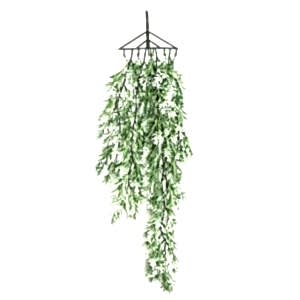 Yapay Sarmaşık, Nergis, Beyaz - UV Korumalı, Dış Mekan Uyumlu, 80 cm