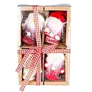 Yılbaşı Süsü, Cüceler, Kutuda - 4 'Lü Paket