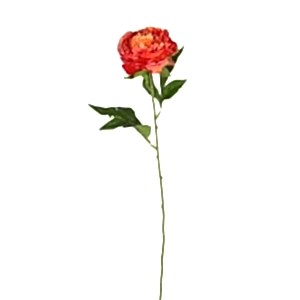 Yapay Çiçek, Şakayık, Turuncu - 70 cm