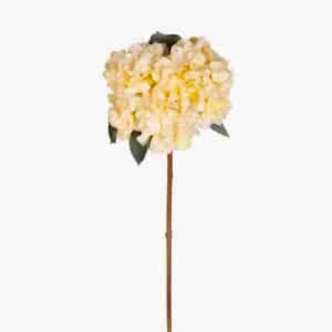 Yapay Çiçek, Ortanca, Kurumuş Efektli, Sarı - 65 cm