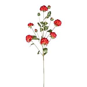 Yapay Çiçek, Krizantem, Kırmızı - 77 cm