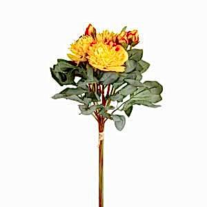 Yapay Çiçek, Şakayık Demet, Sarı - 60 cm