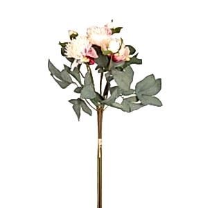 Yapay Çiçek, Şakayık Demet, Krem - 60 cm