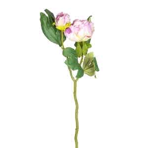 Yapay Çiçek, Şakayık, Kurumuş Efektli, Lila - 50 cm