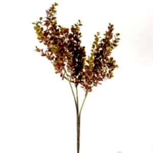 Yapay Okaliptus Demet, Açık Kahve - 55 cm