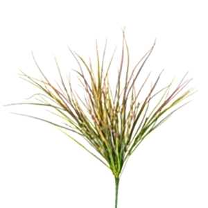 Yapay Saz Demet, Mat, Kızıl/Yeşil - 55 cm