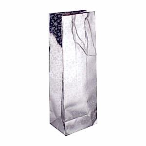 Hediye Poşeti, Gri - 12x34 cm